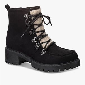 SUN + STONE
Quiinnf Womens Faux Suede Sz 7.5 NWT